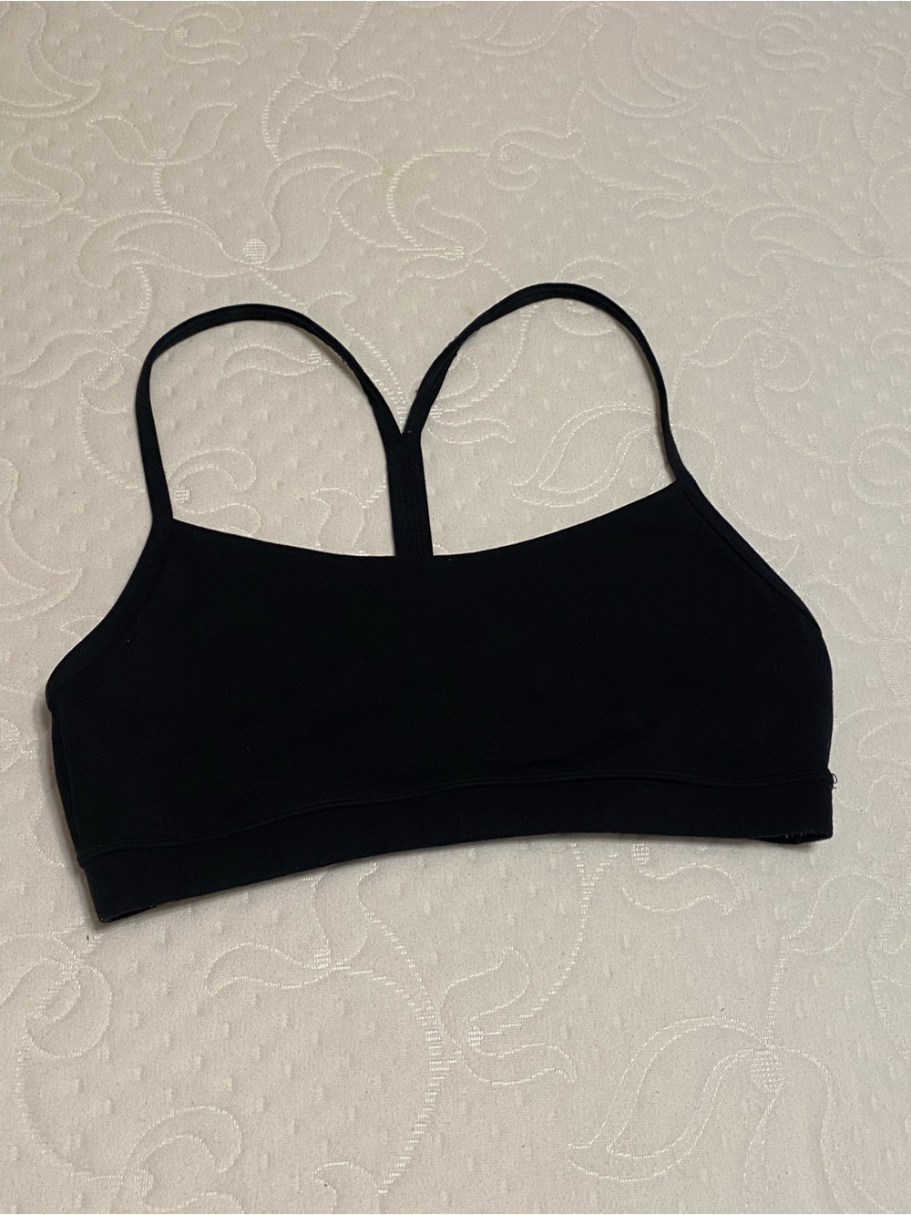 CRZ YOGA Black Sports Bra
